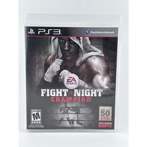 Fight Night Champion PS3 Game PlayStation 3 Complete Boxing EA Sports